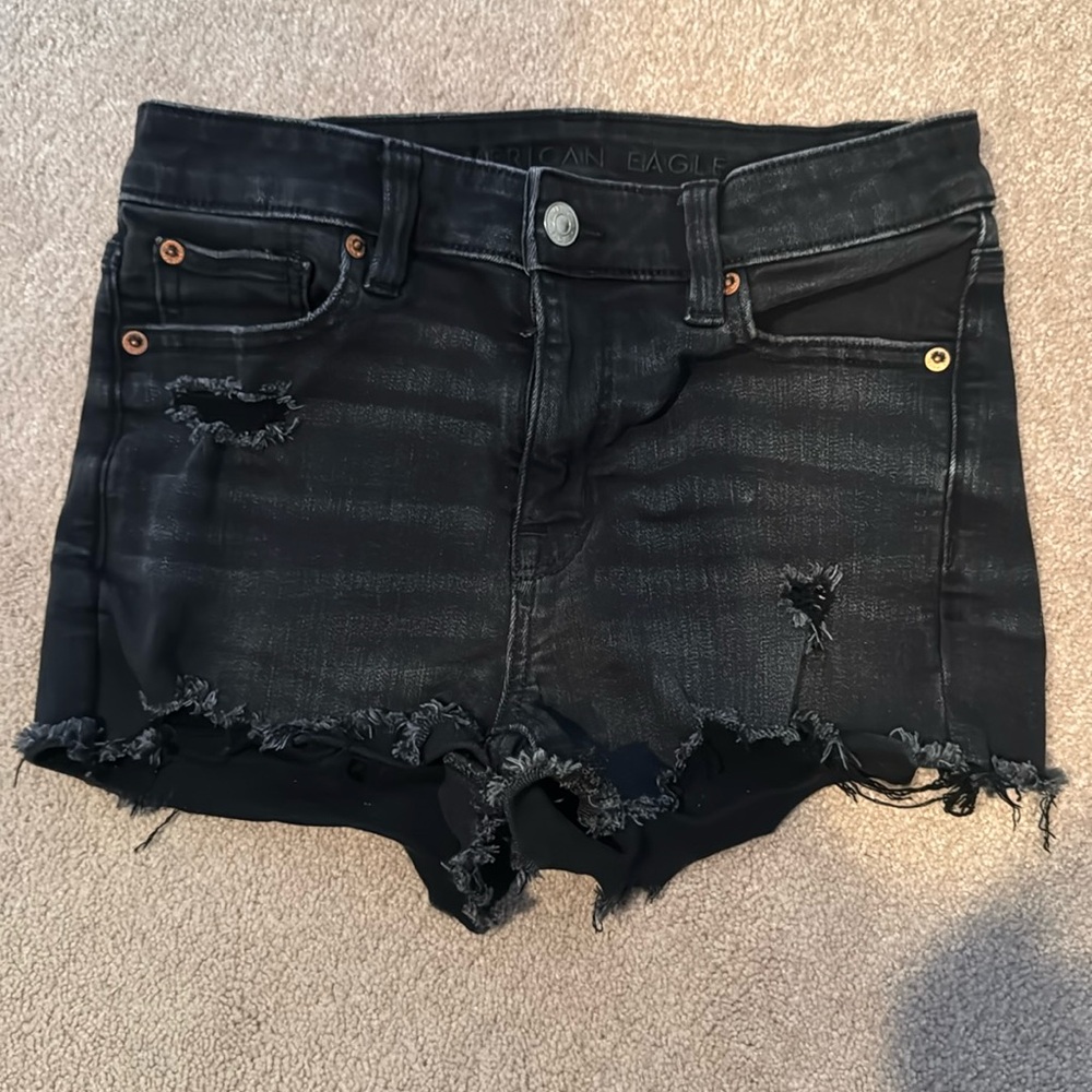 American Eagle high rise shortie, size 2